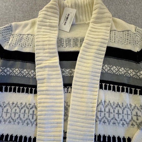 Royal & Reese Roman Open Cardigan Sweater - Picture 9 of 14
